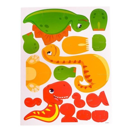 3D designer "Funny animals, dinosaurs"-1