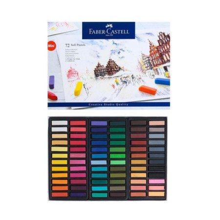 Pastel Dry Artistic Soft Faber-Castell Gofa Mini, 72 colors
