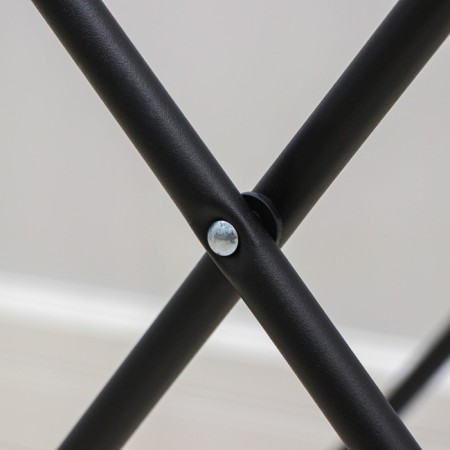Sushilka for linen is floor folding, working length 20 m, height from the floor 95 cm, width 54 cm, black color is black-8