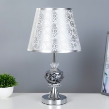 Valencia table lamp E27 40W chrome 25x25x42 cm Risalux