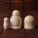 Matryoshka 3 in 1, unpainted