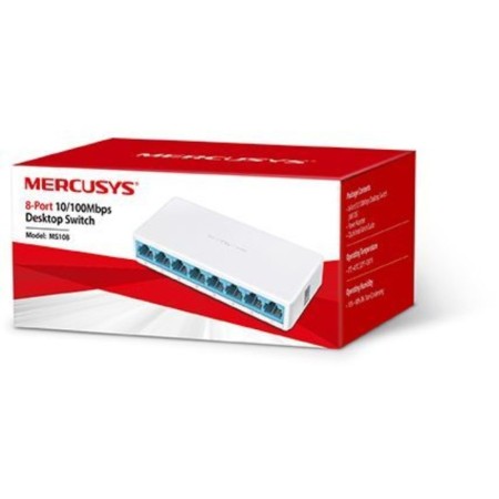 Mercusysys MS108 switch, uncontrollable, 8x10/100Base-Tx-1