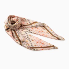Women's scarf minku rr 70*70 cm, col. beige