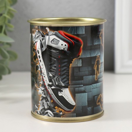 Socks in the bank "Cool guy" (inside the socks are male, black color)-2