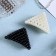 Hair crab "Beads" Triangle, 6 cm, mix