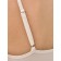 Female top on thin adjustable straps Mirey, size 46, milk color