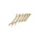 A set of ROD keys Rexant 12-5843-2, yellow zinc, 6 items