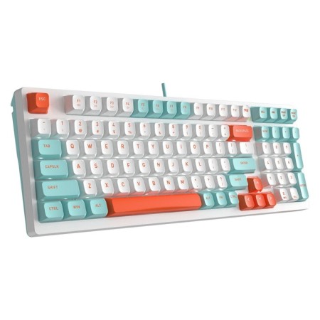 Keyboard A4Tech FS300 Mechanical white USB for Gamer LED (FS300 Panda Snorkleni 106853-2