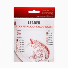 Florocarbonic namazu fluorocarbon material, diameter 0.249 mm, test 4.17 kg, 5 m