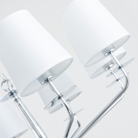 Stefano 8x40W e14 chandelier chrome-2