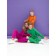 Children's sweatshirt, height 140 cm, green color