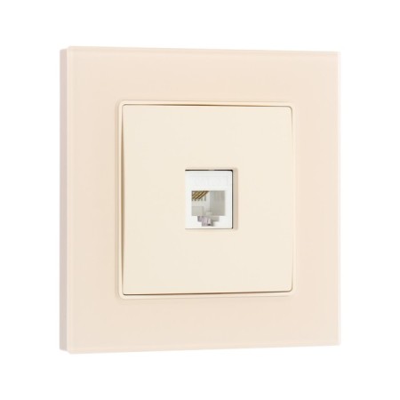 Single one -sewing Tot Matte Glass, hidden, glass, beige telephone-1