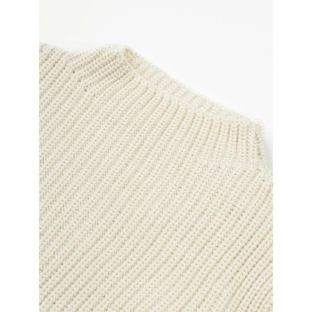 Свитер для девочки Amarobaby Knit Soft, рост 134 см, цвет молочный-3