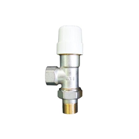 Valve for the radiator STI, 1/2 "x3/4", axial, thermostatic