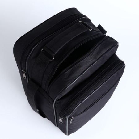 Male bag, "Sarabella", black color-4