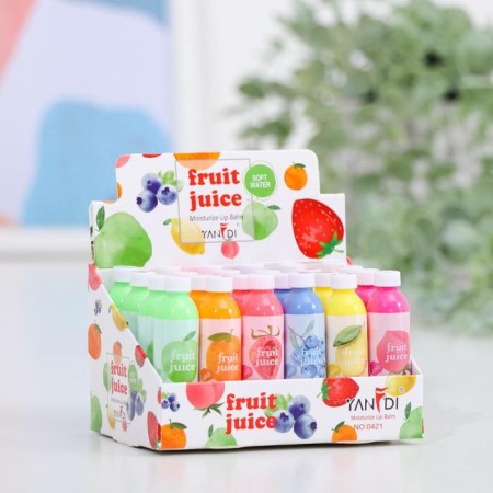 Lip balm "soda", mix of flowers and aromas