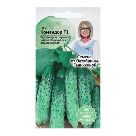 Seeds of cucumber "Commander", 5 pcs
