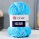 Yarn "Velour" 100% micropoliester 170m/100g (850 yoke blue)