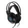 The headphones of Qumo Odin, game, microphone, 3.5+usb, 2.2m, backlight, black
