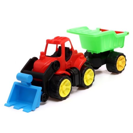 Tractor "Special Technics", with a trailer, mix-5