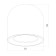 Lamp ceiling Elektrostandard, OGMA GU10 81x81x84 mm, black color