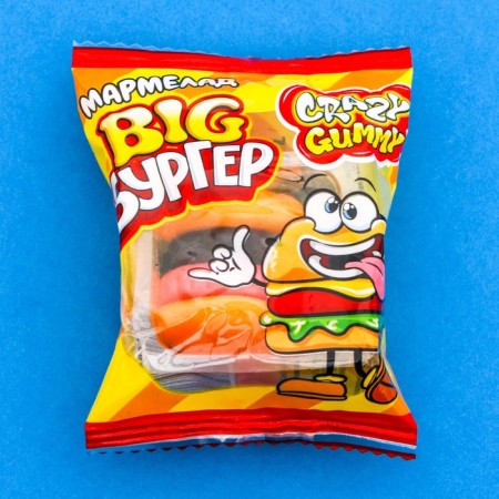 Chewing marmalade "Marmalade Burger", 18 g-1