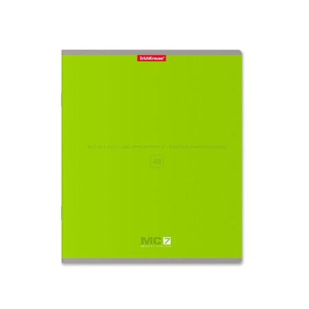 Notebook of 48 sheets in the MC-7 cage, covered cardboard, offset unit, mix-10