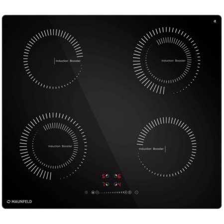 Hlect surface Maunfeld CVI594STBKC, induction, 4 burners, sensor, black