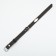 A skinny-skinned leather collar with a plate, 60 x 3 cm, Osh 45-57 cm, black