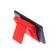 Luazon phone stand, folding, adjustable height, red