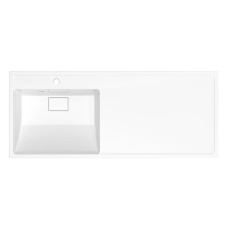 Sink over the washing machine Uperwood Magenta, 110 cm, left, white-3
