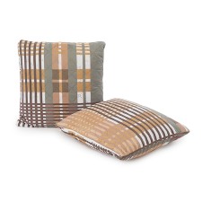 Decorative stenford pillow 40x40cm (Fas. 2 pcs), Polisatin, PE 100%
