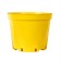 Pot for seedlings, 5 l, d = 22 cm, h = 18 cm, yellow, greengo
