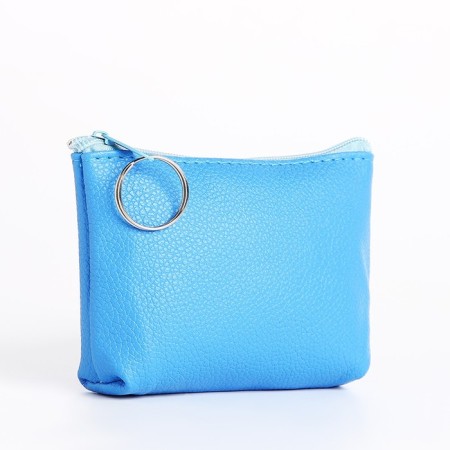 Women's wallet with zipper, color mix-1
