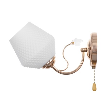 Bra "Ariel" 1x40W E27 White-gold 18x15x18 cm.-6