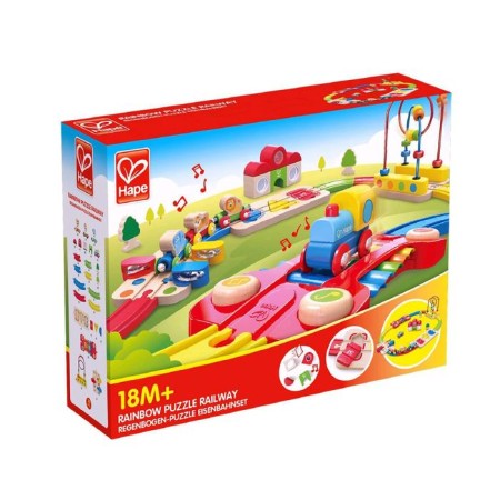 Musical railway "Rainbow puzzle"-3