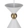 Suspended lamp Freya Fr5392PL-01W Moth, 250x250x1820 mm, E27, 1x60W, white color