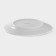 Board ceramic lunch share "Sakura", d = 23 cm, white color