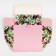 Confectionery box with PVC lid, packaging, “berries”, 25 x 22.5 x 10 cm