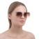 Women's sunscreen glasses "Vaden", UV 400, 14.5x3x5.5 cm, lens 6x5.4 cm