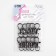 Metal carbine, 35 × 15 mm / 9 × 1.5 mm, 10 pcs, black color