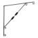 Bracket, Light, 300x300, metal, black