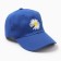 Women's cap Minaku "Chamomile", blue color, rr 54-56