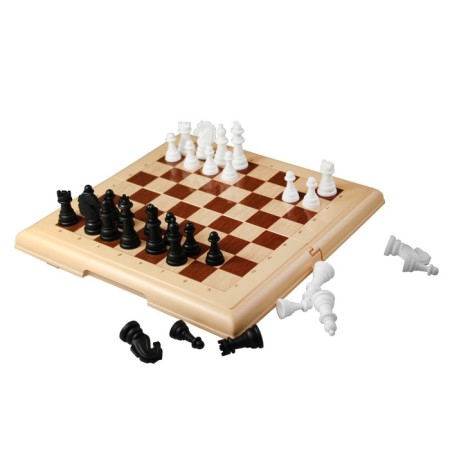 Chess, large, beige color-3