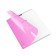 Notebook 18 sheets ruler Erichkrause Coverpro Neon "Classic", plastic cover, OFSET block, whiteness 100%, pink