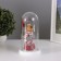 Nightlight “New Year's deer” LED 3HAAA Red 11x11x22.5cm