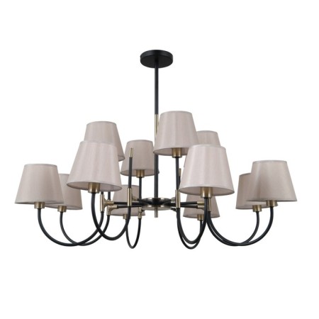 Ceiling light Gerhort G11099/12MBK+AB GR, 12x40W, E14, 67x91x91 cm, bronze color