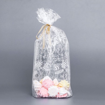 Package Packing BOPP, with a bottom fold, "sweets" 20*35 cm-1