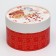 New Year. Box Gift Round New Year's "New Year hotel" 13x13x8.5cm.