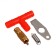Drinking drinker for rabbits, for a cage, metal, mix, Greengo